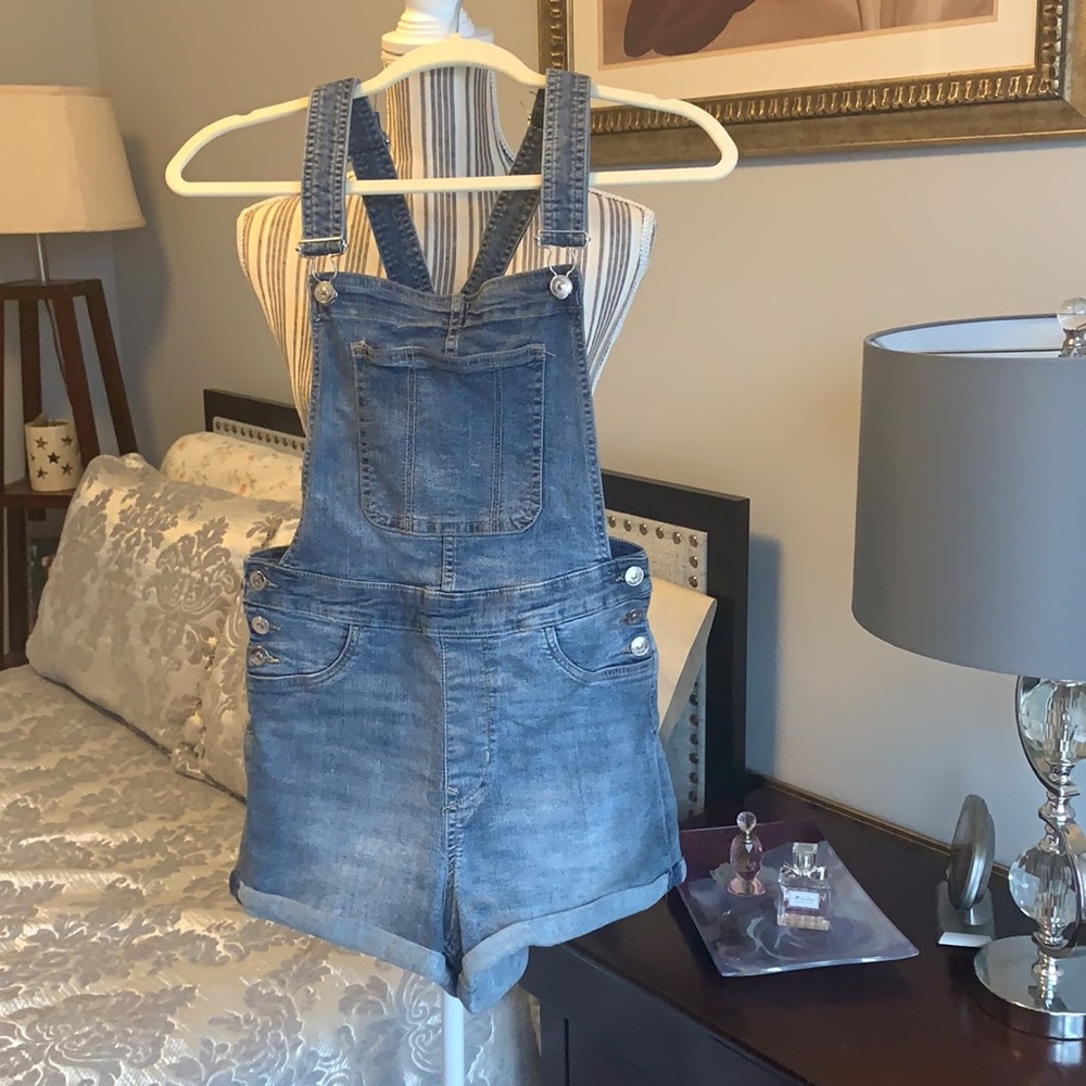 H&M denim overalls
